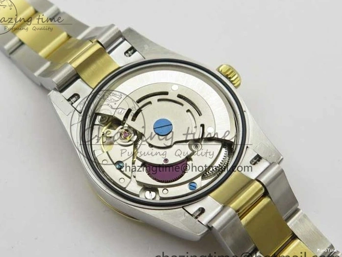 MiroTime 0520 ModernLook Datejust 31mm 278273 SS YG BP Maker Best Edition White MOP Diamonds Dial on SS YG Oyster Bracelet 2723